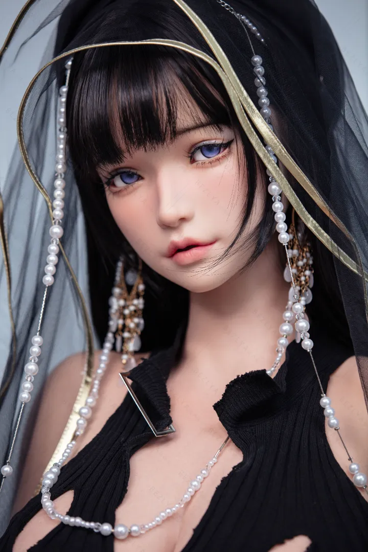 160cm (5ft3) F-Cup Lightweight Silicone Sex Doll, Movable Jaw Head Mandragora